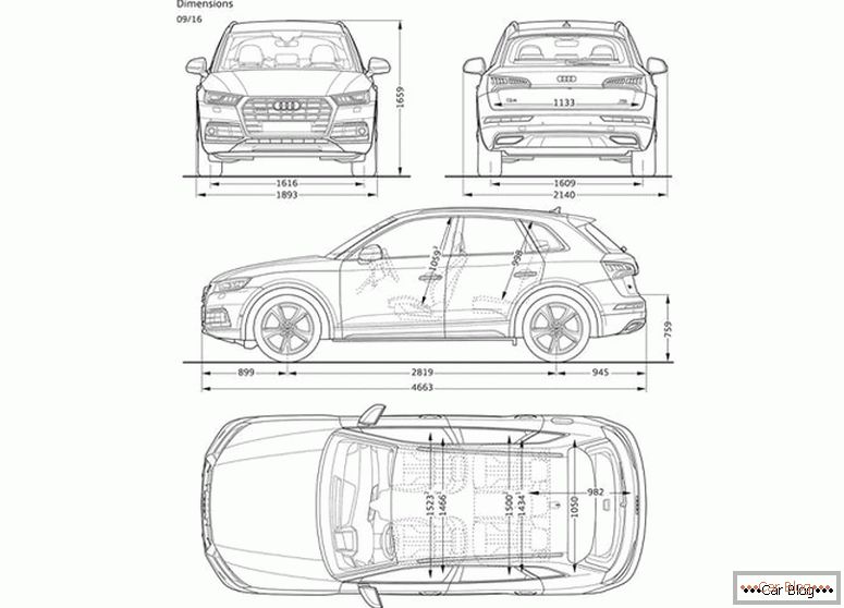 Audi Q5 Specificații