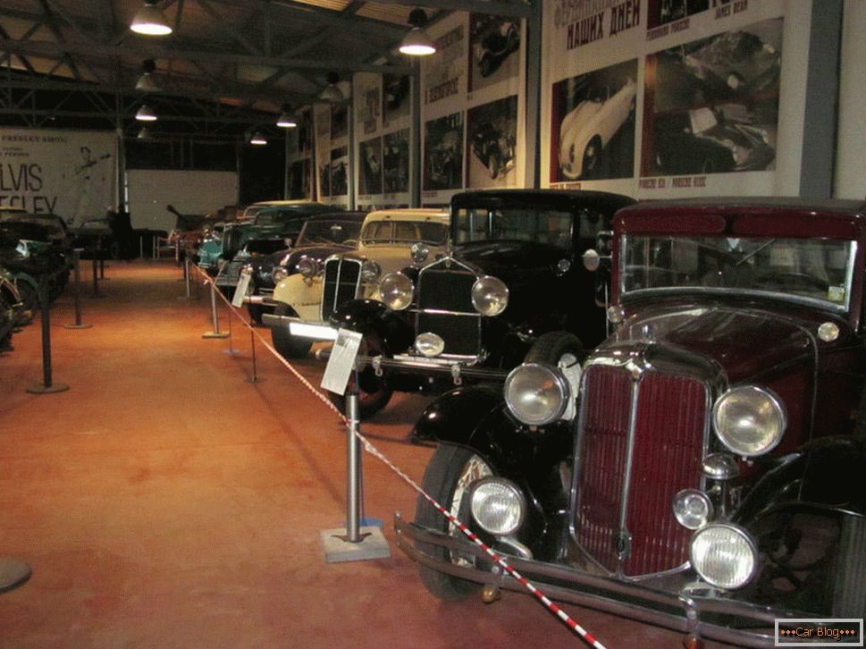 Muzeul mașinilor retro în Zelenogorsk