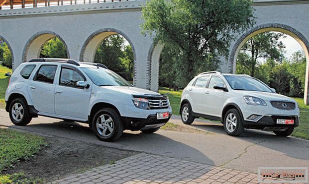 Renault Duster și SsangYong Actyon - două SUV ieftine