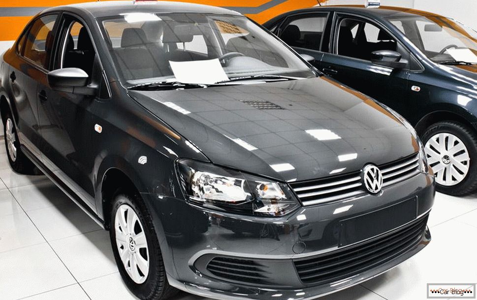 Aspectul automobilului Volkswagen Polo