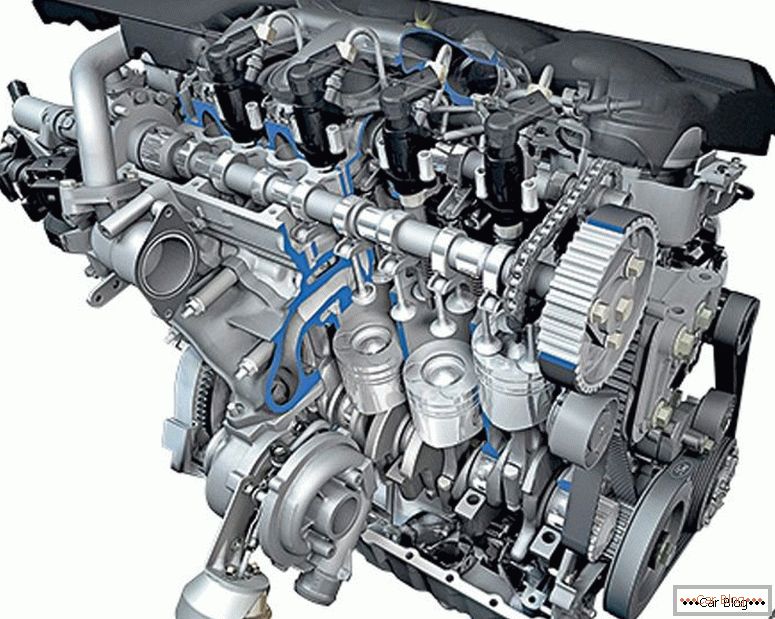 Motorul diesel Ford Mondeo cu rulare
