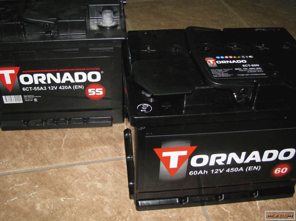 Lead tip de baterie Tornado