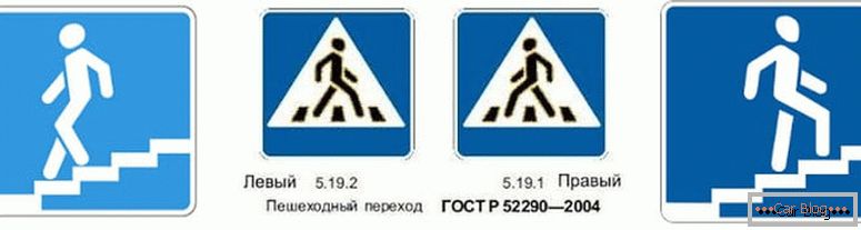 Cum arată semnul de trecere a pietonilor în Rusia?