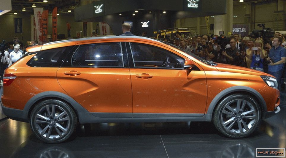 Концепт Lada Vesta Cruce представили на Off-Road Show 2015