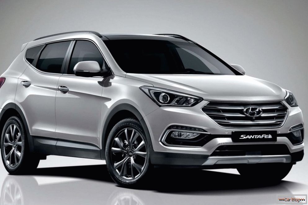 Корейцы рассекретили a restabilit Hyundai Santa Fe