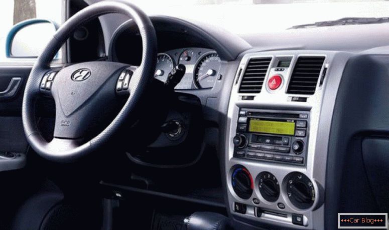Interiorul folosit de Hyundai Getz