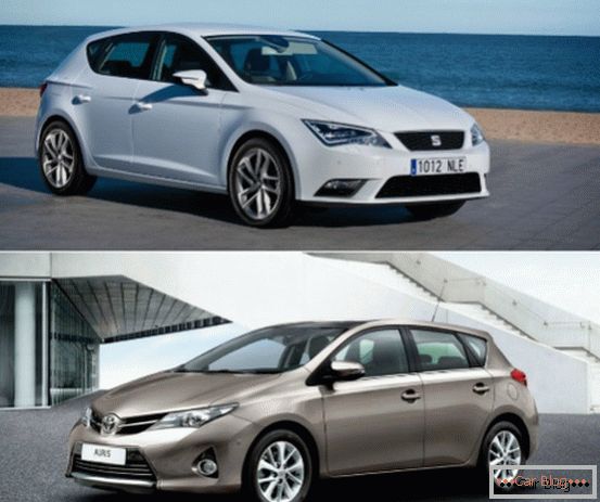Comparație Toyota Auris și Seat Leon