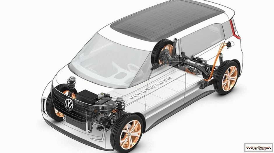 Немцы представили футуркар Volkswagen Bud e-