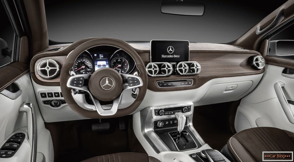 Немцы представили концепт нового пикапа Clasa X Mercedes-Benz
