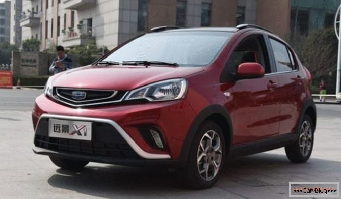 Foto: Geely Vision X1 2017-2018 crossover nou