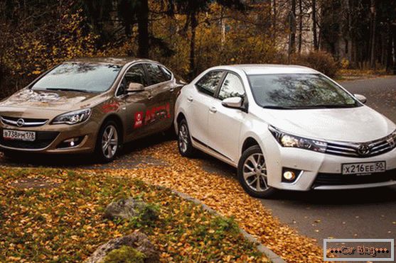 Masinile Toyota Corolla si Opel Astra - o alta confruntare a inovatiei japoneze si a calitatii germane