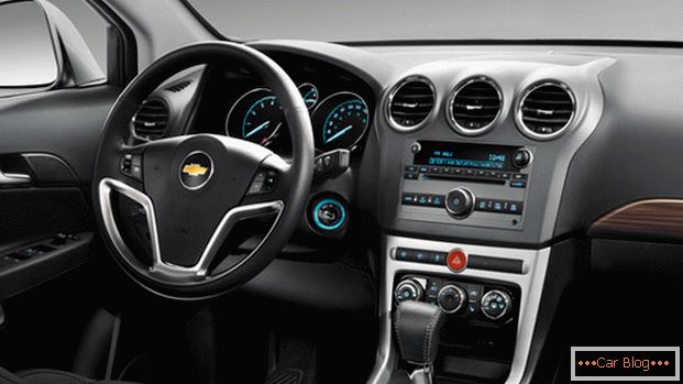 Chevrolet Captiva este spațios și confortabil.