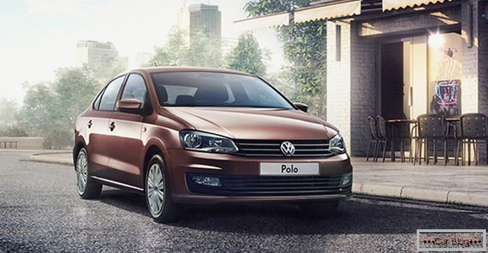 Imagini ale sedanului Volkswagen Polo 2015 - 2017