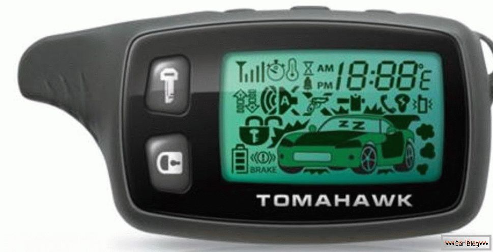 Keychain alarma auto Tomahawk