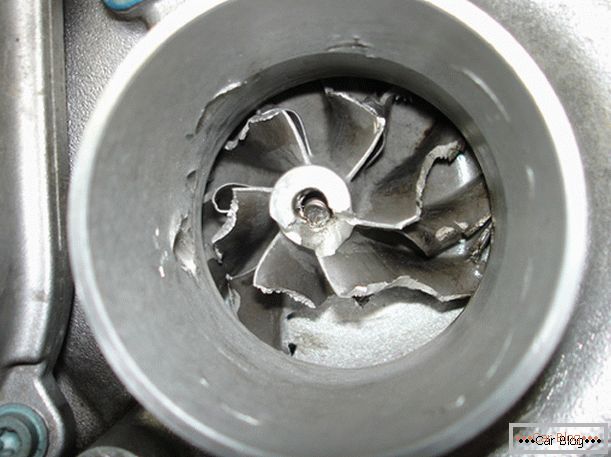 Semne ale eșecului turbinei на автомобиле