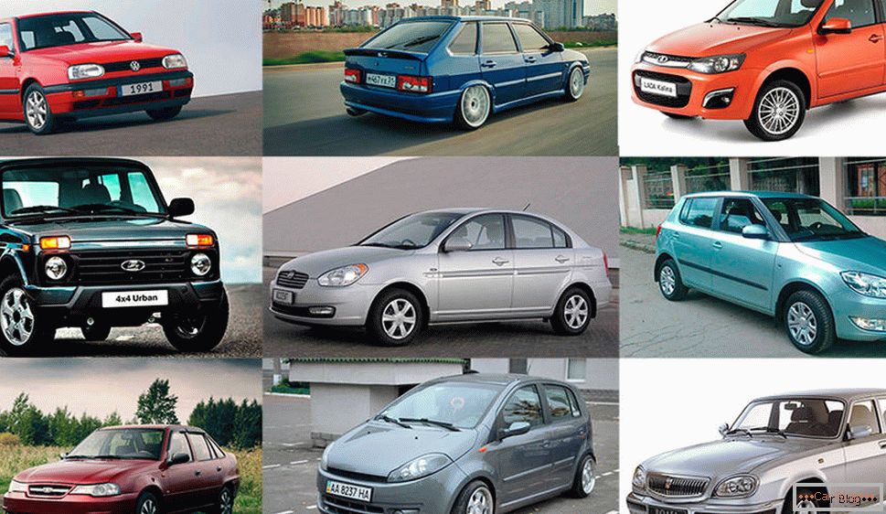 Cele mai bune mașini de până la 150.000 de ruble