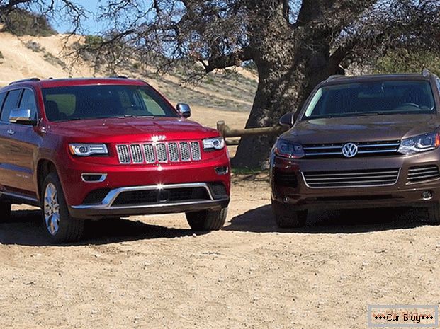 Volkswagen Tuareg și Jeep Grand Cherokee - что же лучше?