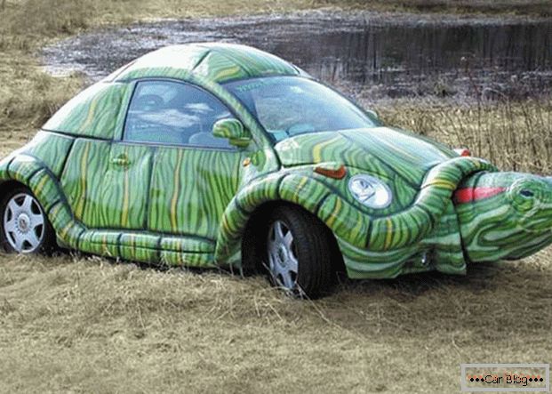 Mașină în formă de broască țestoasă