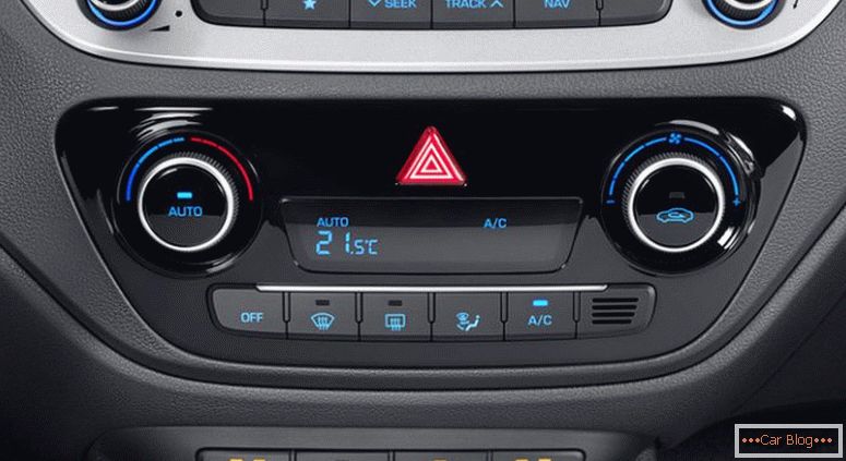 Controlul climatizării la Hyundai Solaris