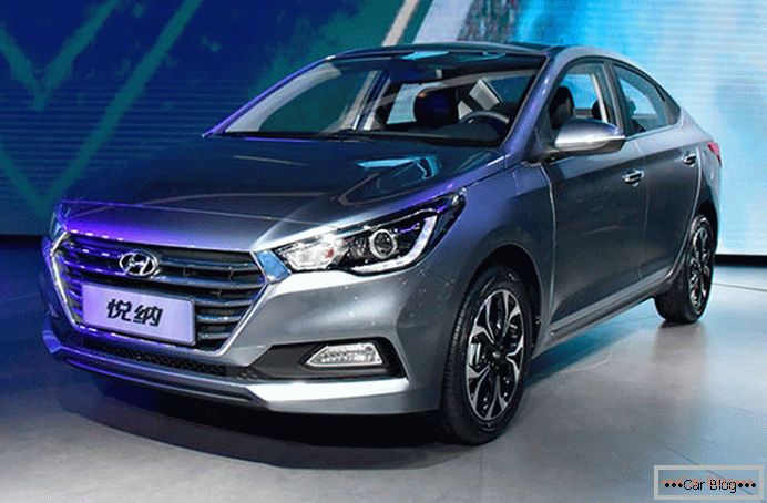 Versiunea chineză a lui Hyundai Solaris