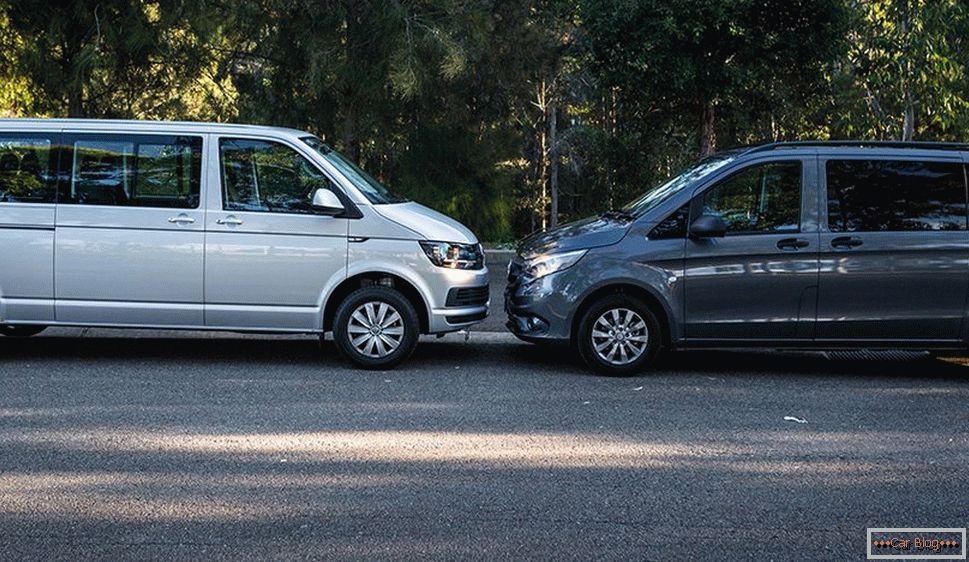Ce minivan să alegeți: Mercedes-Benz Vito sau Volkswagen Transporter T5