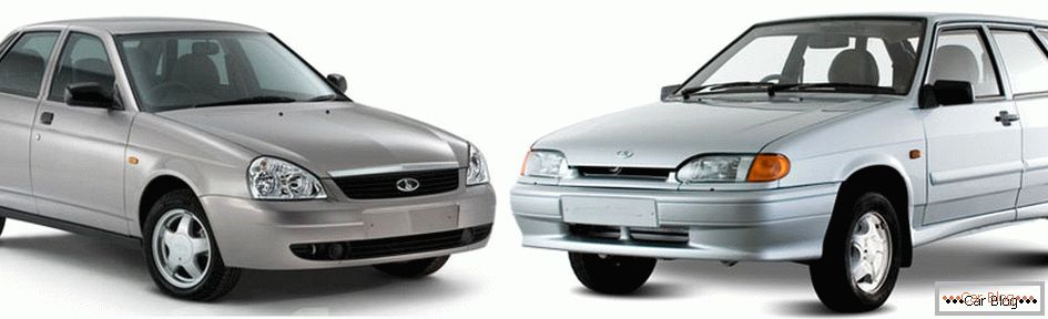 Compararea mașinilor: VAZ-2114 și Lada Priora