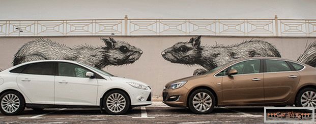 Ford Focus și Opel Astra - mașini care ocupau adesea poziții de lider în vânzări