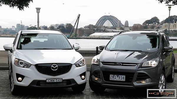 Vehiculele Ford Kuga sau Mazda CX-5 au șanse egale de a câștiga în comparația noastră.