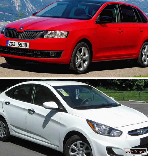 Skoda Rapid și Hyundai Solaris - care mașină va fi mai bună?