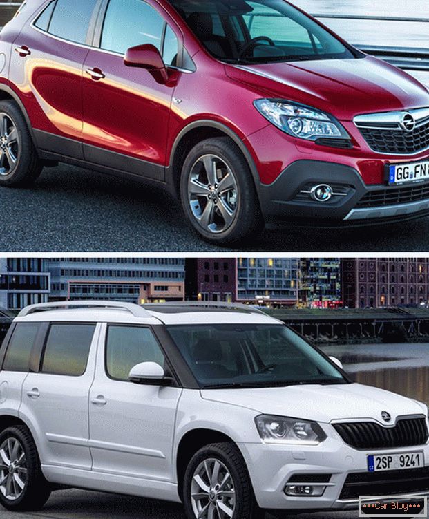 Несмотря на свои существенные различия, автомобили Opel Mokka și Skoda Yeti очень популярны среди автолюбителей