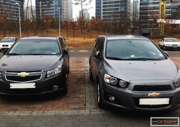 Masinile din spatele unui hatchback Chevrolet Aveo si Chevrolet Cruze - ce sa alegi?