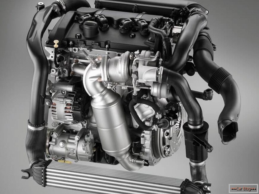 Motorul Opel turbo