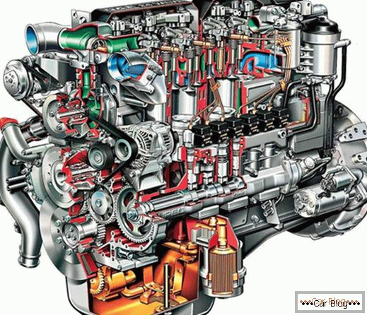 Motor diesel clasic