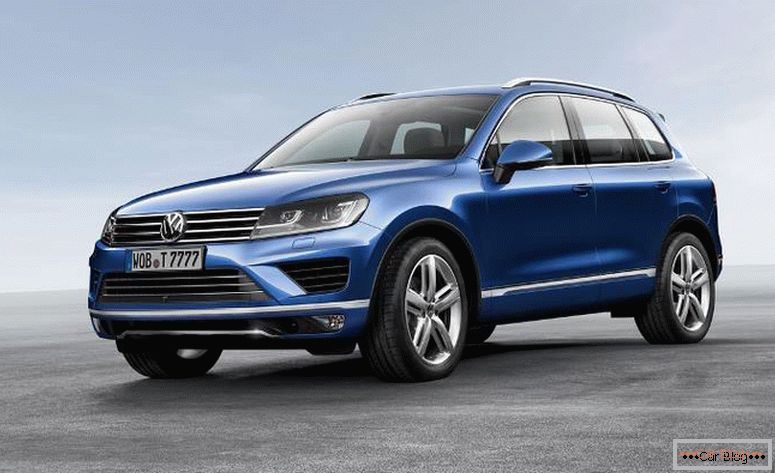 Masina Volkswagen Touareg 2015 model anul